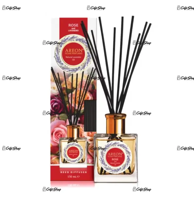 Rose & lavender oil areon home perfume 150 ml